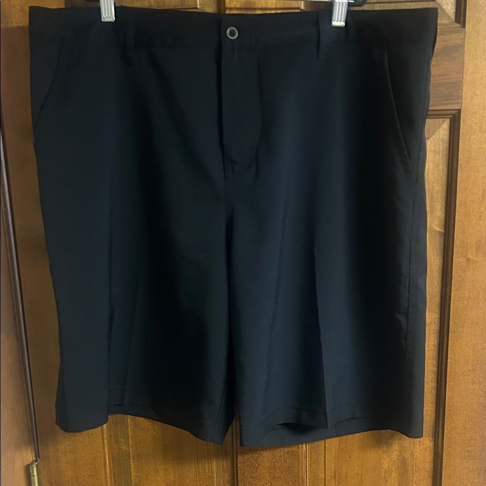Champion Men's Black Flat Front Shorts